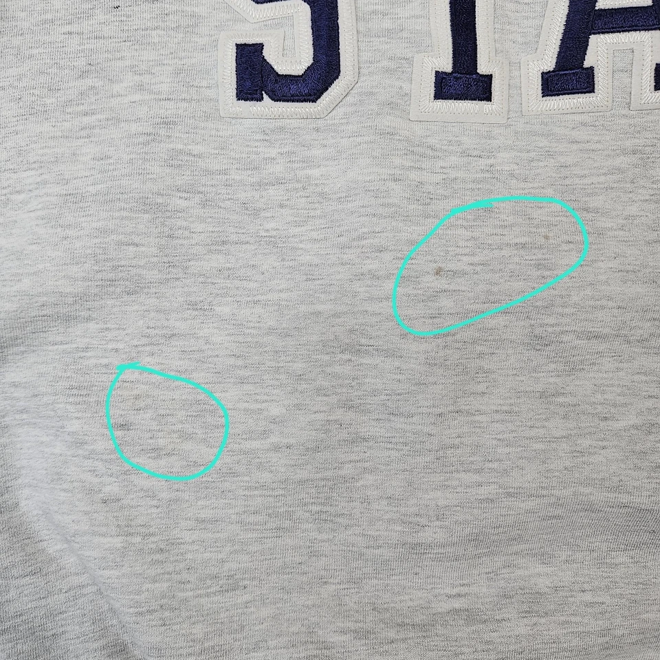 Suéter De Colección Penn State Para Hombres XL Russell NCAA Fútbol Cuello Redondo Hecho en EE. UU. Foto 3 de 4