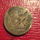 1863 INDIAN HEAD CENT SEMI KEY D-61 LOWER GRADE  DAMAGED