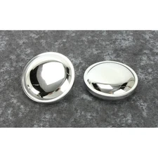 Wyatt Gatling Chrome Vented and Non-Vented Stock Style Gas Cap Set - 03-0027/6
