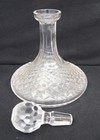 WATERFORD Crystal ALANA 9.75" Ships Decanter & Stopper IRELAND — photo 2