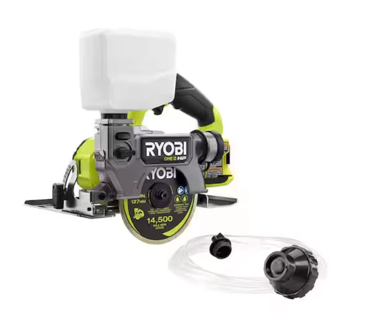 Sierra para azulejos de mampostería húmeda/seca inalámbrica RYOBI ONE+ HP 18V - PBLHTS01B Foto 2 de 4