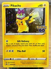 pokemon go pikachu card price Amazon.com: Pokemon – Pikachu SWSH234 – Pokemon Go Black Star Promo –  Single Card : Toys & Games main image 0