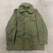 VINTAGE USAF MEN'S COAT SATEEN OG-107 Size Medium Long