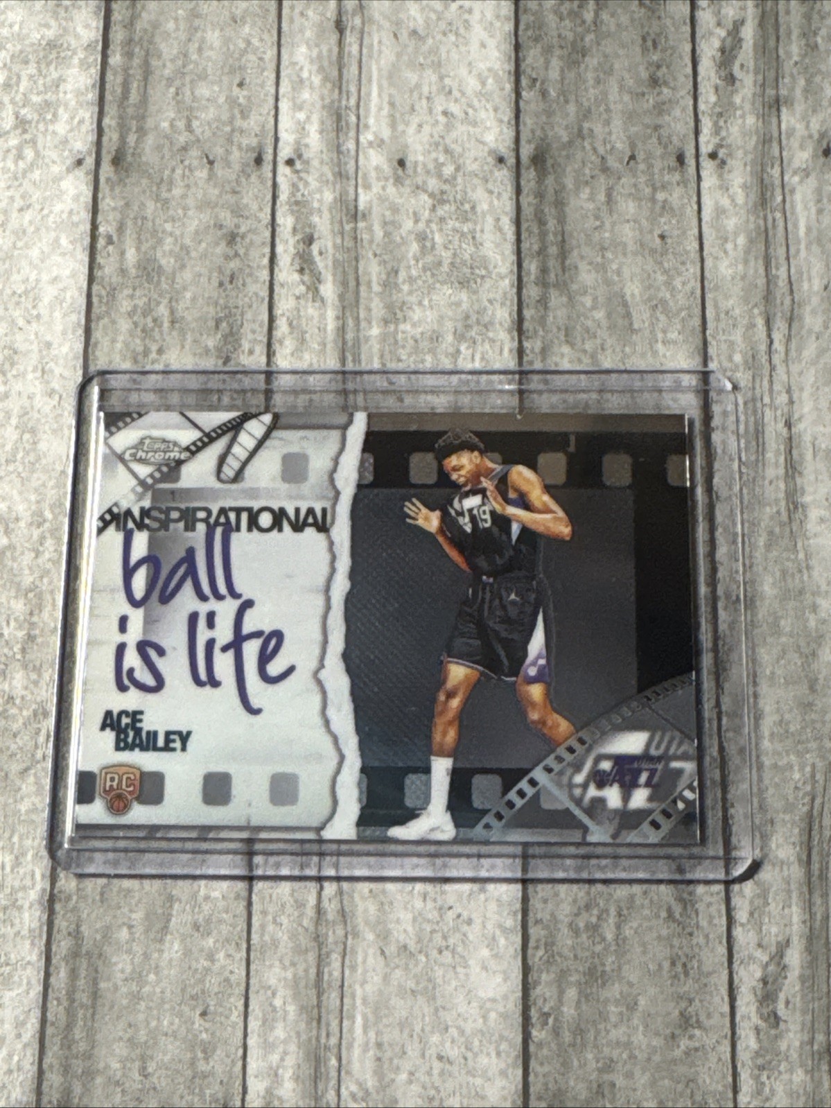 2025-26 TOPPS CHROME BASKETBALL ACE BAILEY INSPIRATIONAL INSERT