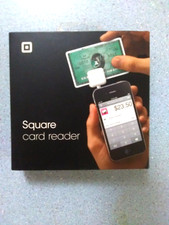 USED NEVER UTILIZED Square Credit Card Reader for iPhone iPad Android FREE SHIP