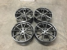 19” RS4 V Spoke Style Alloy Wheels Gun Metal Audi A3 A4 A6 A8 5x112