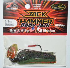 evergreen zman baby jack hammer chatterbait 3/8oz bladed jig Brett's bluegill