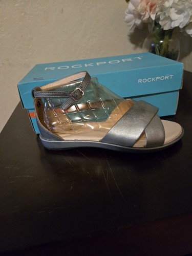 Cute Rockport Women's Sandals Silver Size 7 - Picture 13 of 13