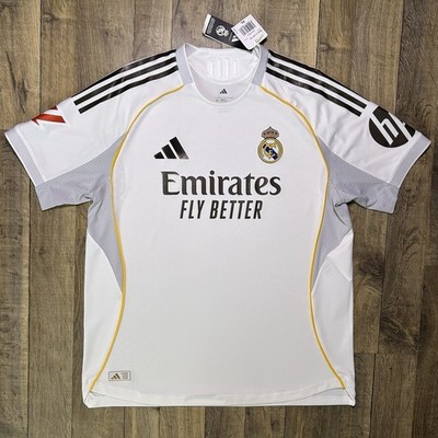 NWT Adidas Real Madrid 25/26 Authentic Home Player Issue Soccer
