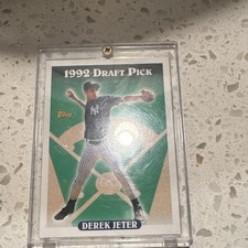 Topps 1993 Draft Pick Base Set #98 Derek Jeter New York Yankees Baseball Card