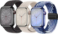 Magnetic Braided Stretchy Loop Compatible with Apple Watch Band 42Mm 46Mm 41Mm 4