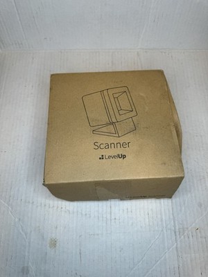 LevelUp POS QR Code Scanner w/ Cables & Stand   Untested   In Original Box