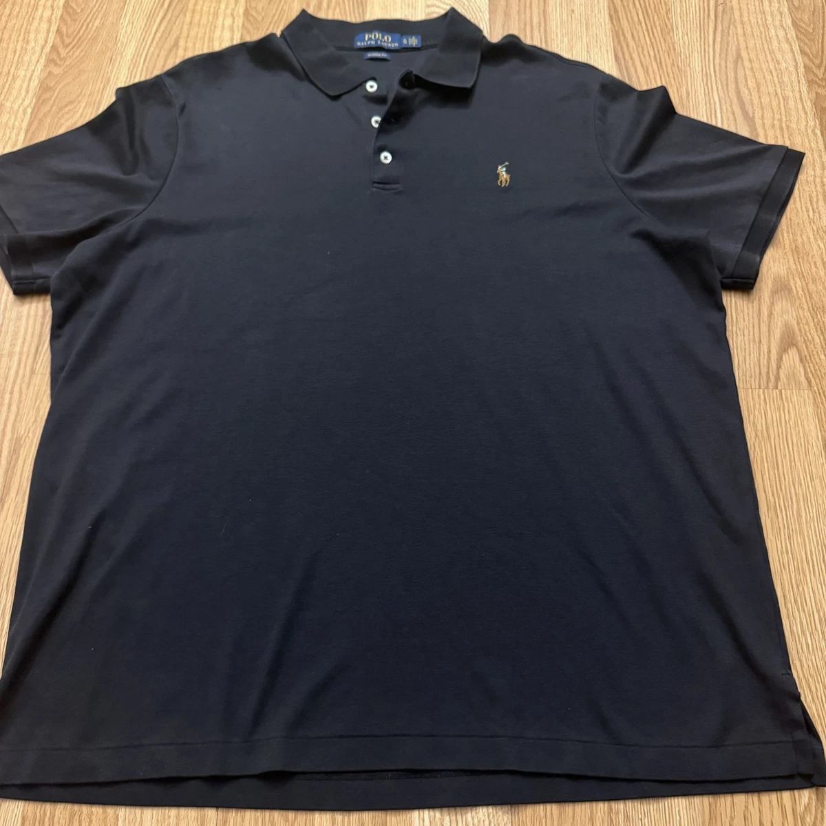 Polo Ralph Lauren Black Polos for Men for sale | eBay