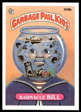 Garbage Pail Kids Series 9 1987 #349b Barnacle Bill
