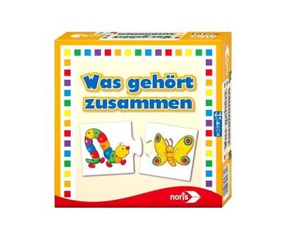 Was gehört zusammen | Deutsch | Spiel | 608985662 | 2012 | Noris Spiele GmbH