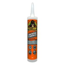 Gorilla Glue 8010001 Construction Adhesive, Heavy Duty Series, Clear, 9 Oz,