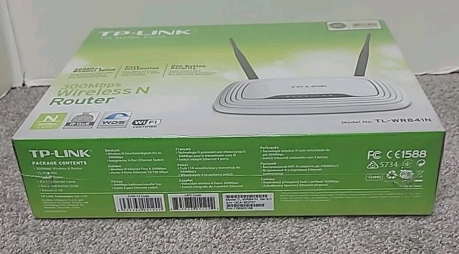 TP-Link TL-WR841N 300Mbps Wireless N Router – Brand New Factory Sealed - Image 2 of 4
