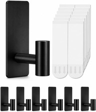 8 Pcs Towel Hooks Heavy Duty for Hanging Adhesive Wall Hooks with Removable Stri