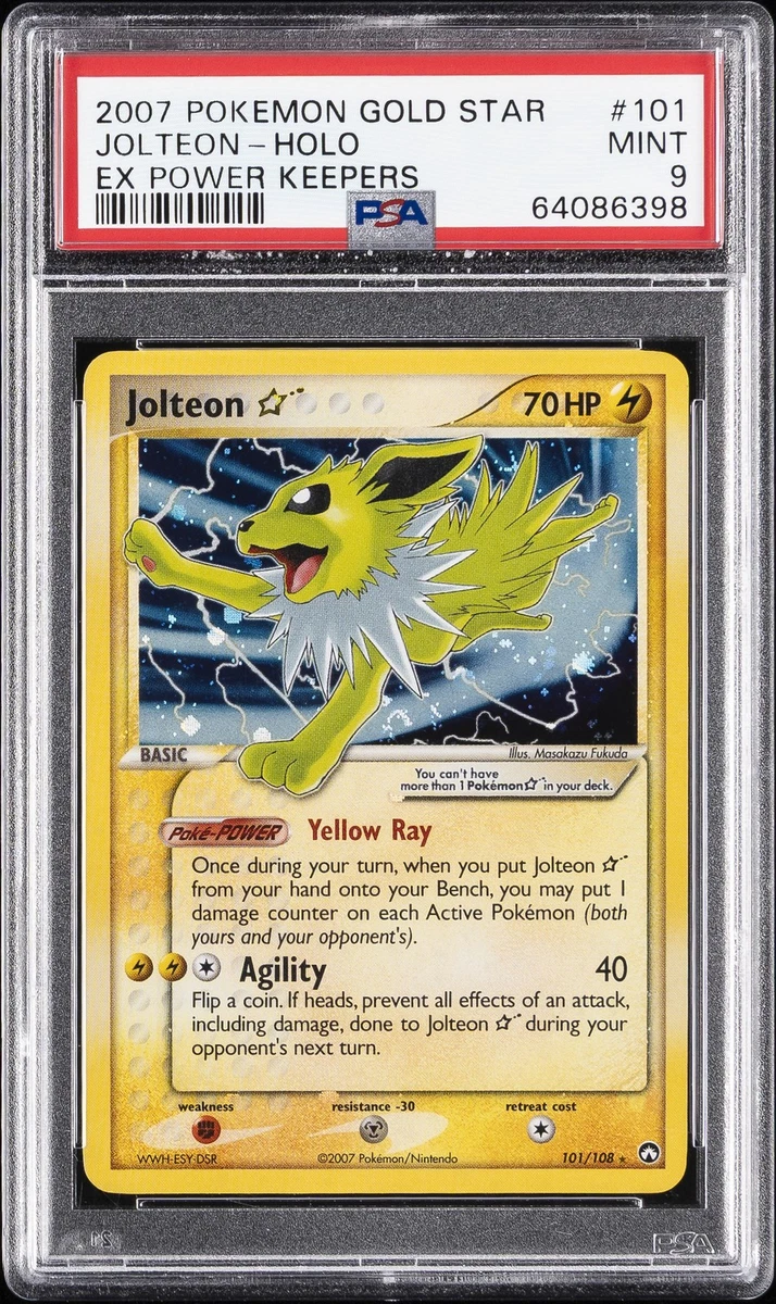Jolteon Star Pokémon TCG Cards for sale | eBay