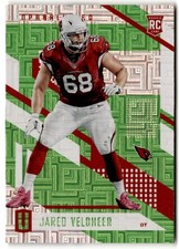 Jared Veldheer 2017 Panini Unparalleled Lime Green Rookie #183 Arizona Cardinals