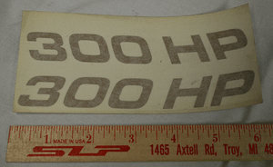 OEM-GM-SLP-Firehawk-034-300-HP-034-Hood-Decals-in-Gold-NEW
