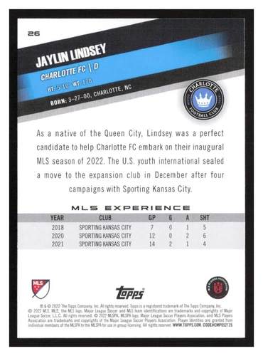 2022 Topps MLS #1-200 Base cards Pick Your Card(s) Complete Your Set - Picture 47 of 347