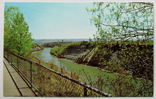 Letchworth New York State Park Genesee River 1968 Postcard