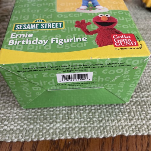 2005 Sesame Street Ernie Birthday Cake Topper Or Place On Dresser - Picture 8 of 10