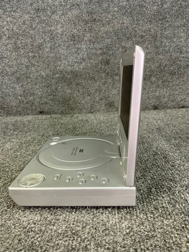 Protron PDV-288 7-Inch Color Screen Portable Audio Video DVD Player In Silver - Picture 4 of 8