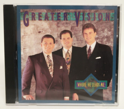 Greater Vision Where He Leads Me 1994 CD Compact Disc Benson Music (New)