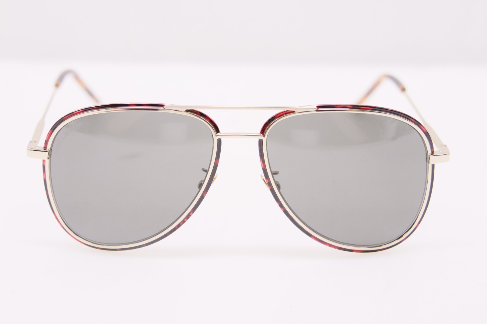 Saint Laurent SL 294 002 avana rosso metallo oro avana avana aviatore uomo #1499