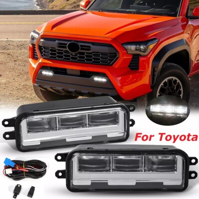 For Toyota for Tacoma 23-2025 DRL Driving Front Fog Light Driver ...