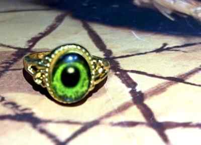 Professional Magical Talisman Ring Witch Powers Attract Wealth,Love,Money