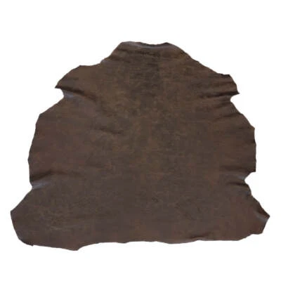 Peau entière de cuir de basane FRANCE - MARRON VIEILLI BAF04 - Photo 1/4
