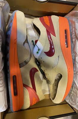 Nike Air Max 1 x CLOT 2021 Kiss Of Death Men s Size 14 Quickstrike Running Shoes