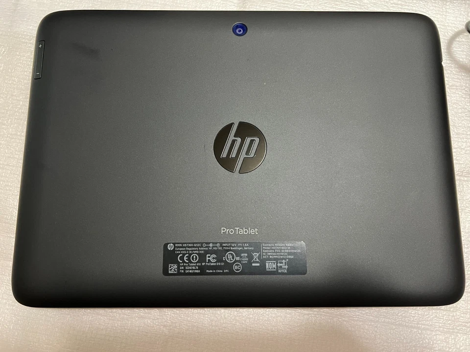 Tablet HP Pro 610 G1 con caja y cargador (2015) - Necesita batería nueva Foto 3 de 4