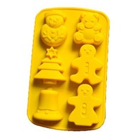Christmas Tree Bells Bear Gingerbread Man Silicone Bakeware, New, Free Shipping on sale Christmas Tree Bells Bear Gingerbread Man Silicone Bakeware, New, Free Shipping on sale