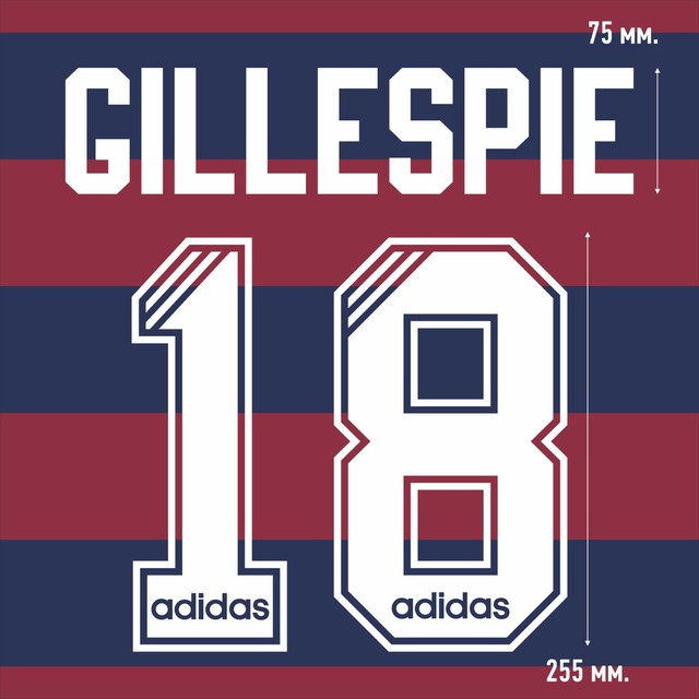 Gillespie 18. Newcastle United Away football shirt 1995 ...