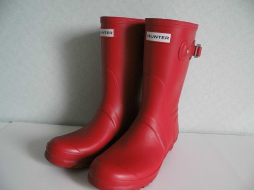 Hunter Wellington Gummistiefel in Rot Gr.39UK6 - Bild 5 von 7