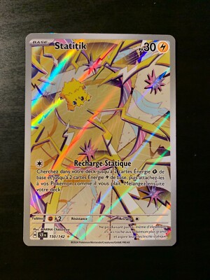 Pokemon Karte: Statitik 150/142 Französische Sternenkrone