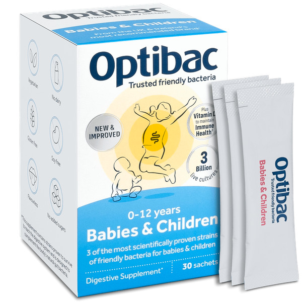 Optibac Probiotics Babies & Children Sachets 30