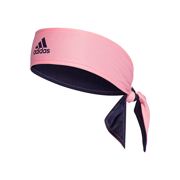 pink adidas tie headband