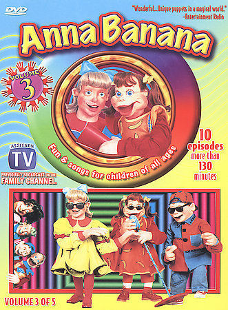 Anna Banana Volume 3 (NEW SEALED DVD 2003) 10 Episodes, Unique
