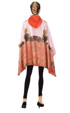 Galleria Enterprises Inc. Monet Poppy Field Raincape, One Size Fits Most 850102