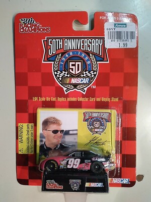 1999 Racing Champions Under The Lights #99 JEFF BURTON Exide 1:64 Nascar