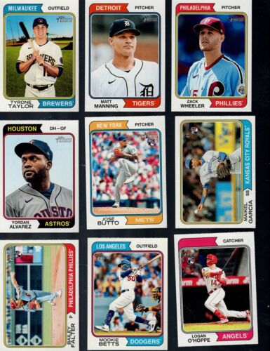 2023 TOPPS HERITAGE BASEBALL BUY MORE, SAVE MORE! 251-500 + INSERTS - Picture 2 of 5