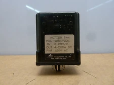 Action Pak 4251-231 signal conditioner 0-2mV/V 4-20mA DC 120VAC [D-3.2]