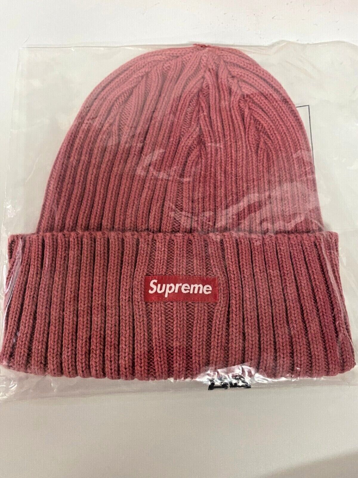 Supreme Overdyed Rib-Knit Beanie