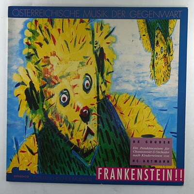 Rar Lp  HK Gruber-HC Artmann  Frankenstein!!Österreichische Musik Der Gegenw.