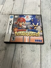 Nintendo DS Mario  Sonic at Olympic Winter Games CASE ONLY NO GAME or MANUAL 
